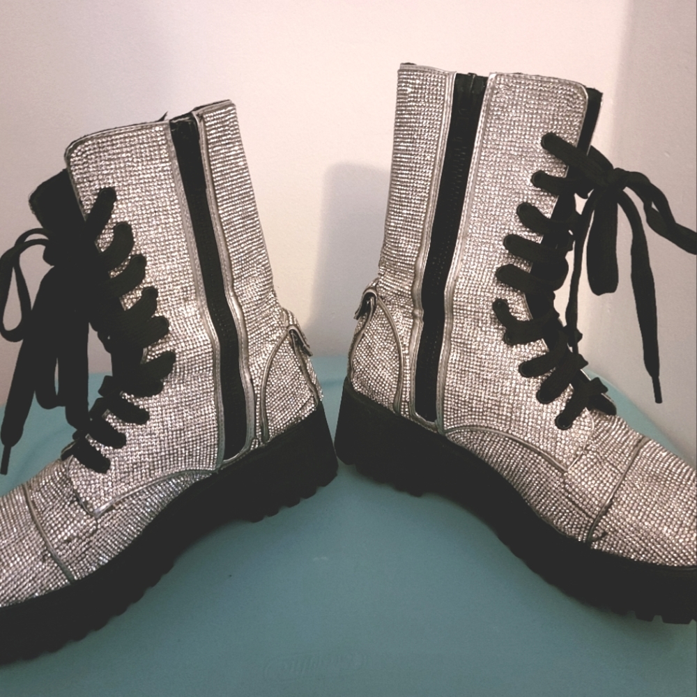 Dolls Kill Billionaire Bling Boots